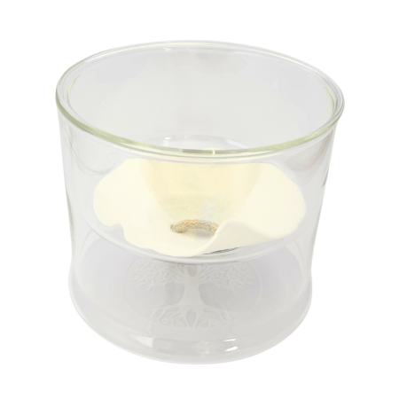 Self Watering Pot - Etched Tree of Life 160mm 