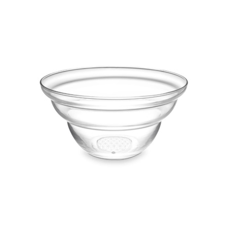 Nature's Design Large Cotula Bowl - White Flower of Life 
