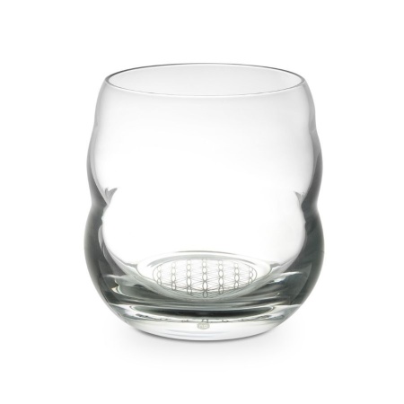 Nature's Design Mythos Glass - Platinum Flower of Life