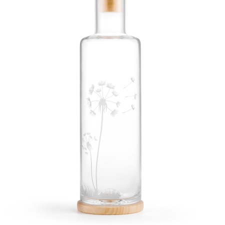 Alpine Edition Glass Carafe 1 litre - Dandelion