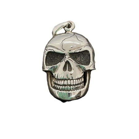 Sterling Silver Skull Pendant